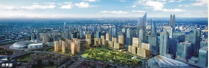 全生活城服务区——高档物业林立 财富制高点