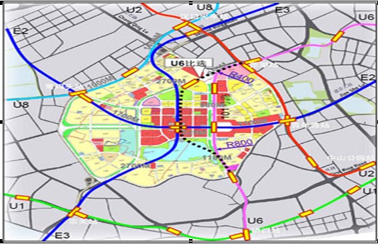 武汉商务区道路交通规划
