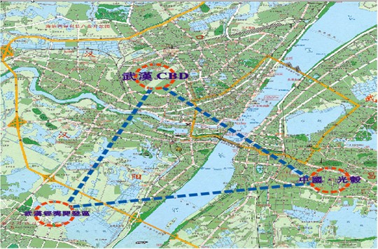 武汉商务区总体规划及定位