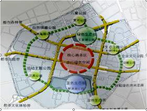 武汉商务区景观规划