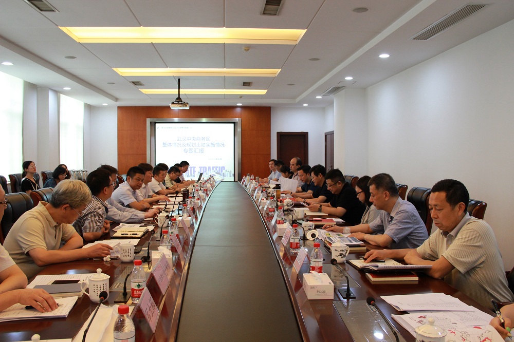 市规划局盛洪涛局长一行调研qmh球盟会