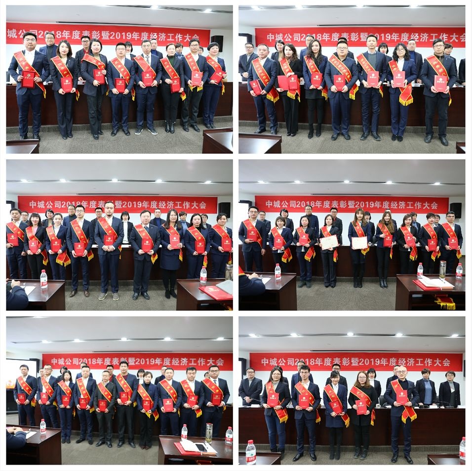 破局发展,逆势前行 ——中城公司2018年度表彰暨2019年度经济工作部署大会圆满召开