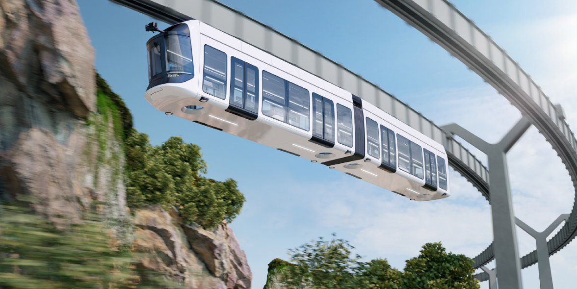 qmh球盟会所属恩施青云崖绝壁空轨火车项目举行复工达产启动仪式