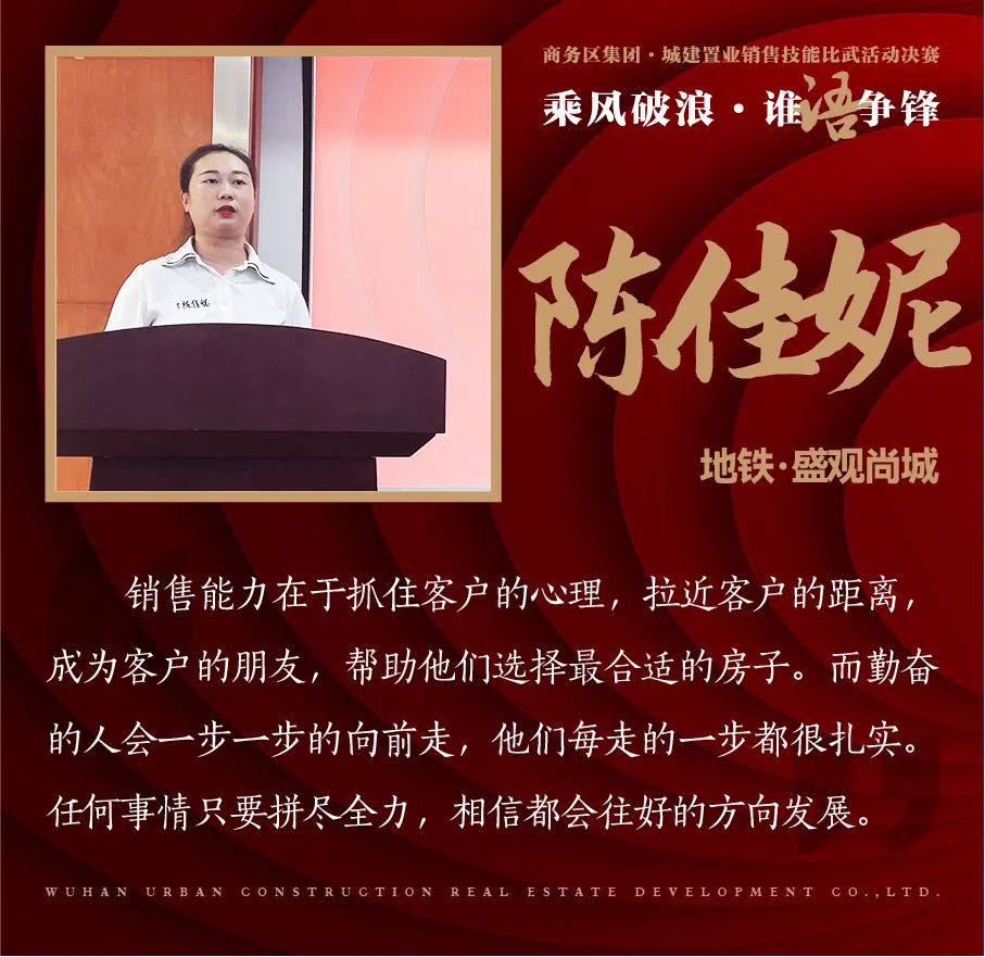 乘风破浪 谁“语”争锋 | qmh球盟会城建置业公司销售技能比武大赛圆满召开