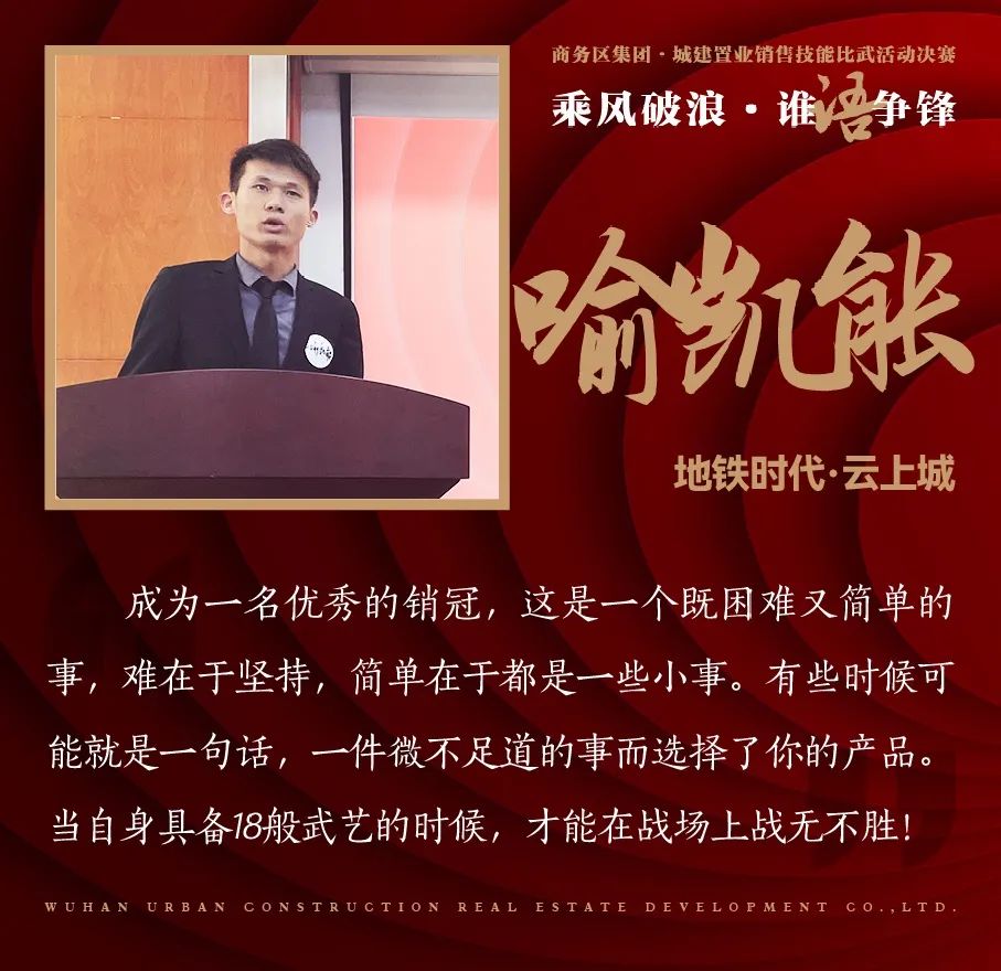 乘风破浪 谁“语”争锋 | qmh球盟会城建置业公司销售技能比武大赛圆满召开