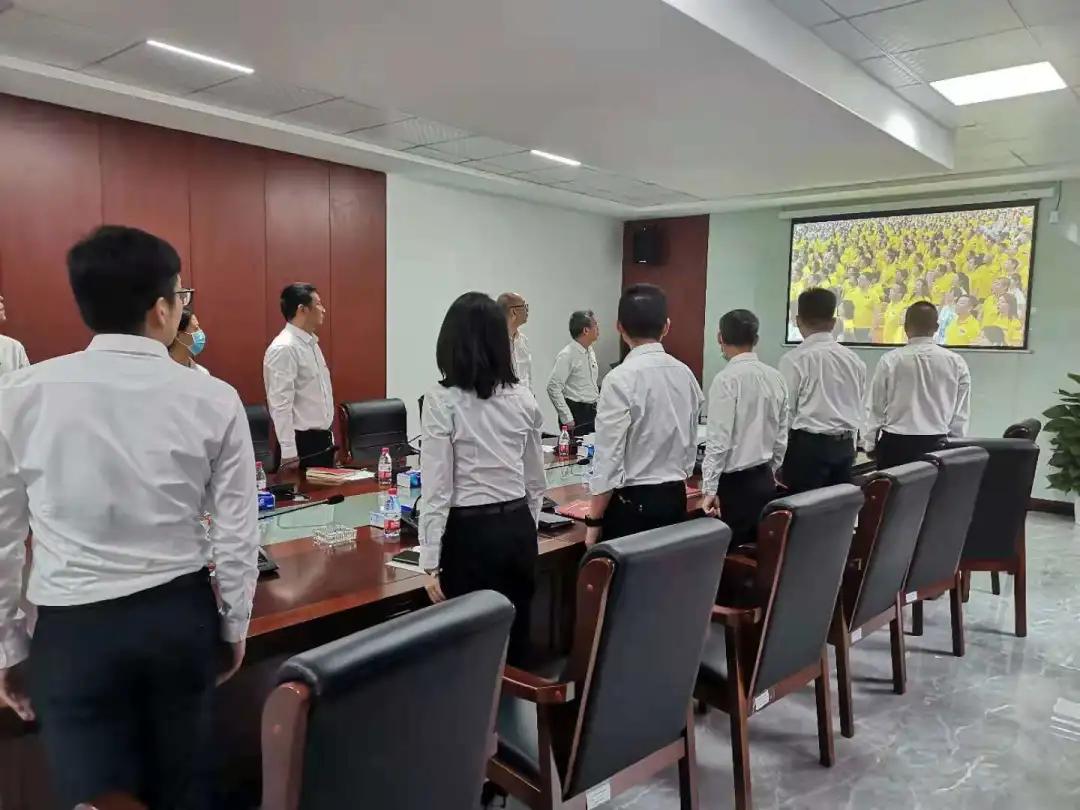 心潮澎湃 振奋人心｜qmh球盟会组织集中观看庆祝中国共产党成立100周年大会直播