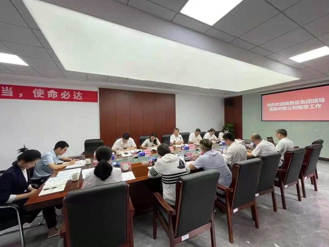 qmh球盟会董事长吴克军到中资公司调研土地运营工作